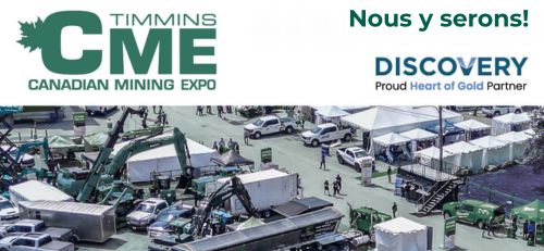 Nous serons présents au Canadian Mining Expo 2026!